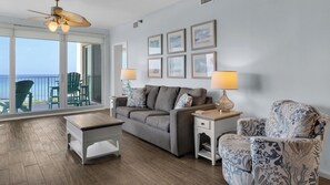 Condo, Multiple Beds, Balcony, Ocean View (Tranquillity 220) | Living area