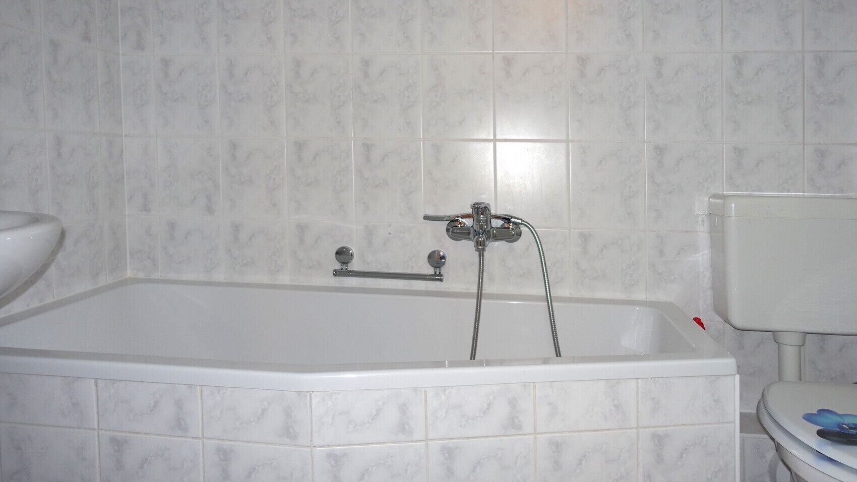 Shower, hair dryer