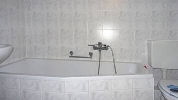 Shower, hair dryer