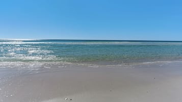 On the beach
