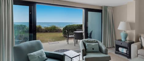 Condo, 1 King Bed with Sofa bed, Patio, Ocean View (Emerald Hill 11) | Living area