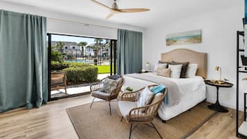 Studio, 1 Queen Bed, Patio, Pool View (Emerald Hill 35) | 2 bedrooms, individually decorated, individually furnished