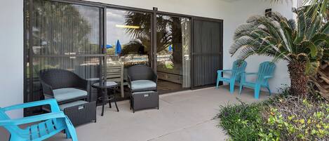 Studio, flere senger, terrasse, hageutsikt (Emerald Hill 19) | Terrasse/patio