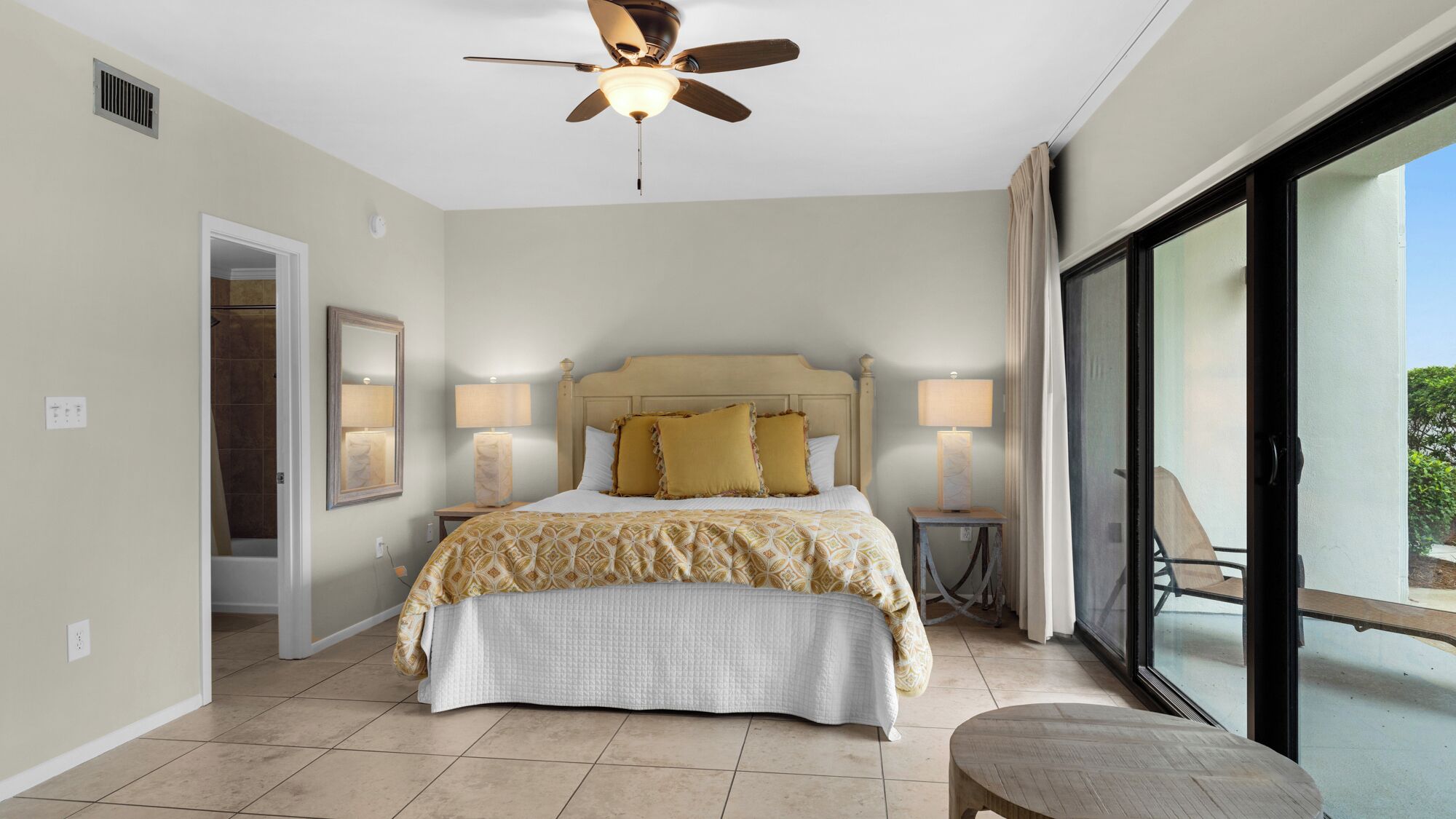 Condo, 1 King Bed with Sofa bed, Patio, Pool View (Emerald Hill 27) | 2 bedrooms, individually decorated, individually furnished