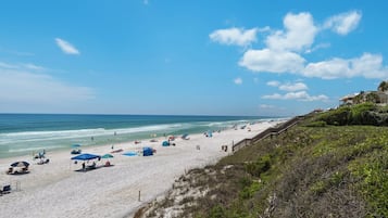 Accommodatie ligt op het strand