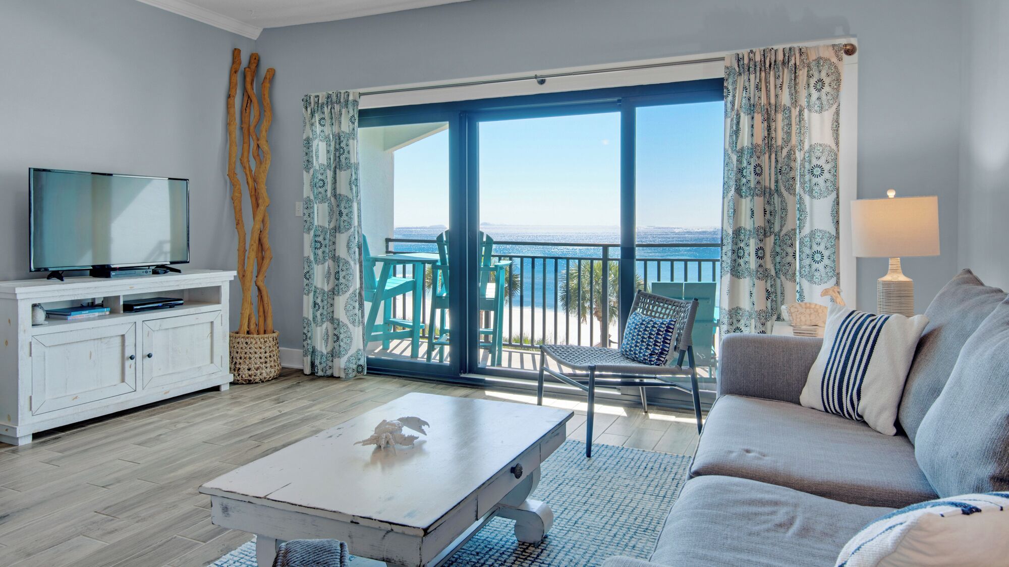 Condo, Multiple Beds, Balcony, Ocean View (Palms A12) | Living area | 42-inch flat-screen TV with digital channels