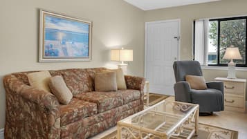 Studio Suite, Balcony, Garden View (Hidden Beach 235) | Living area | 42-inch flat-screen TV with digital channels