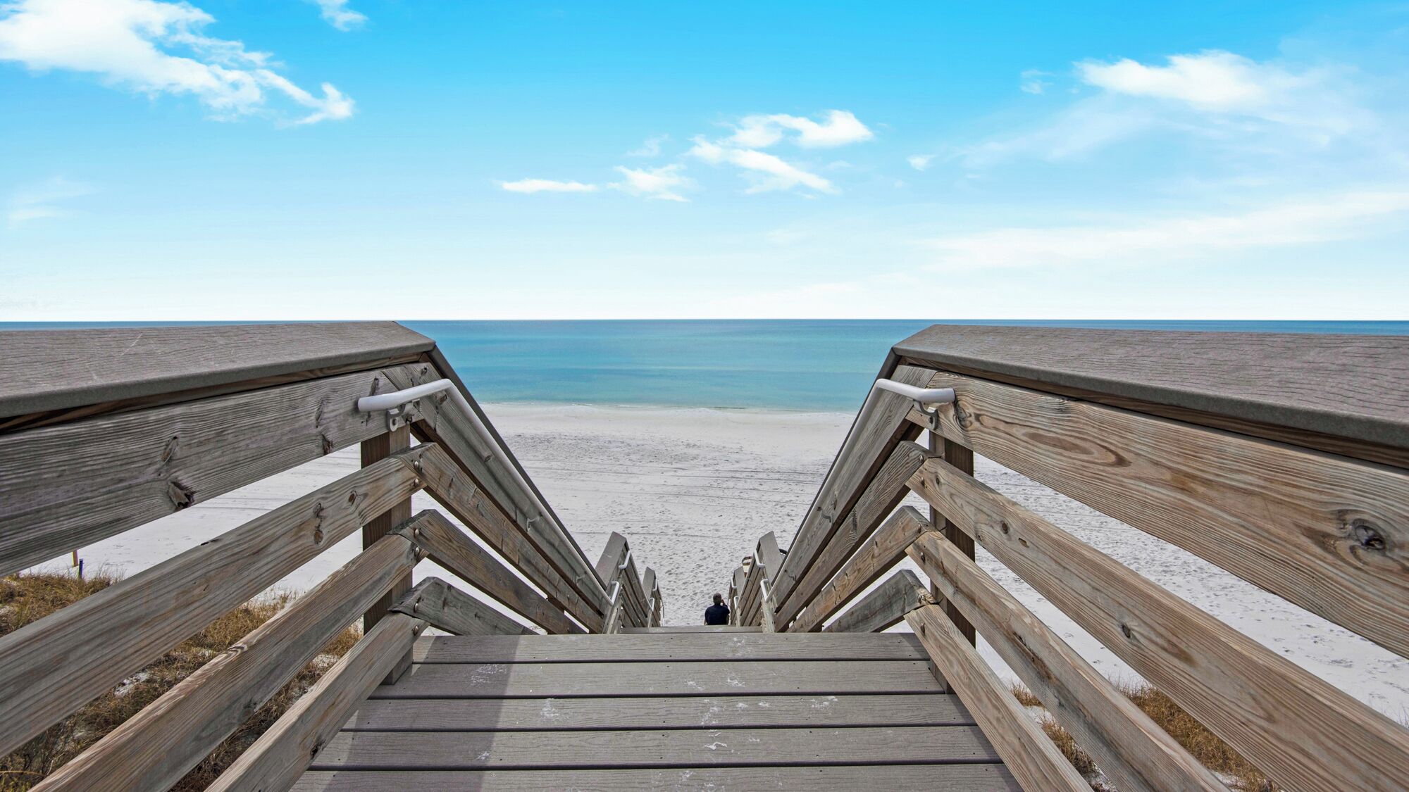 Vlak bij het strand