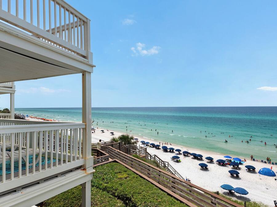 Condo, Multiple Beds, Balcony, Ocean View (Mistral 15) | Beach | On the beach