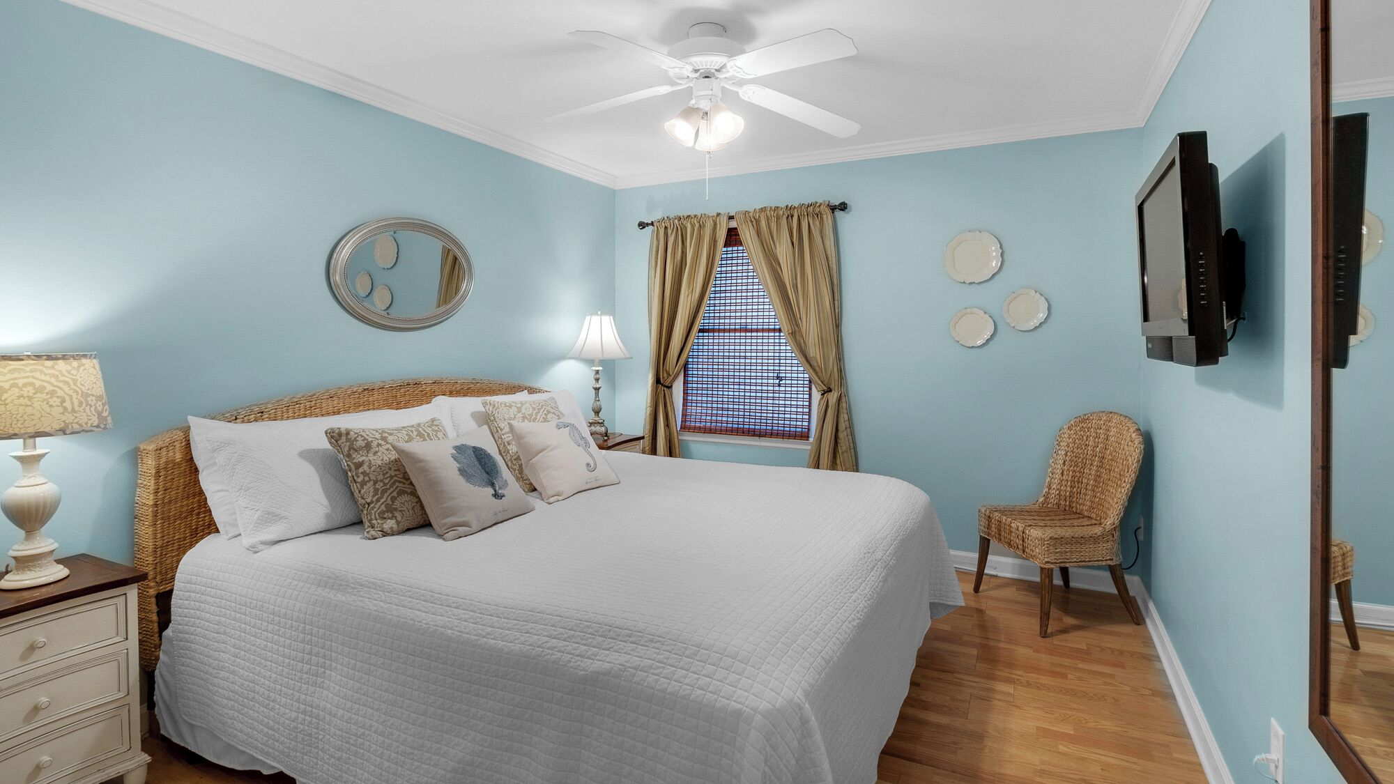 Apartment, Mehrere Betten, Balkon, Meerblick (Mistral 10) | 1 Schlafzimmer, individuell dekoriert, individuell eingerichtet