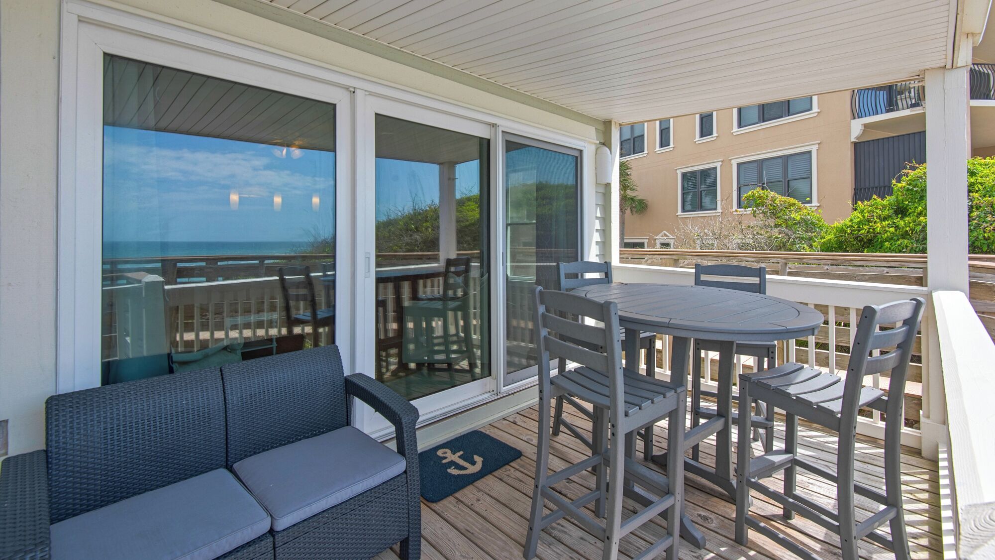 Condo, 1 Queen Bed with Sofa bed, Patio, Ocean View (Mistral 1) | Outdoor dining