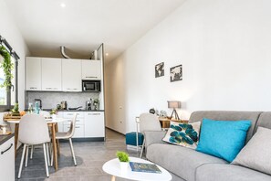 Family Studio, Balcony (Always Traveling Near The City Center) | Living area | 21-inch flat-screen TV with cable channels, TV - Always Traveling Near The City Center (Olbia)
