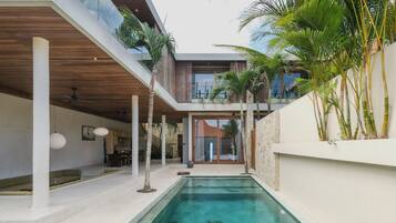 Front of property – evening/night