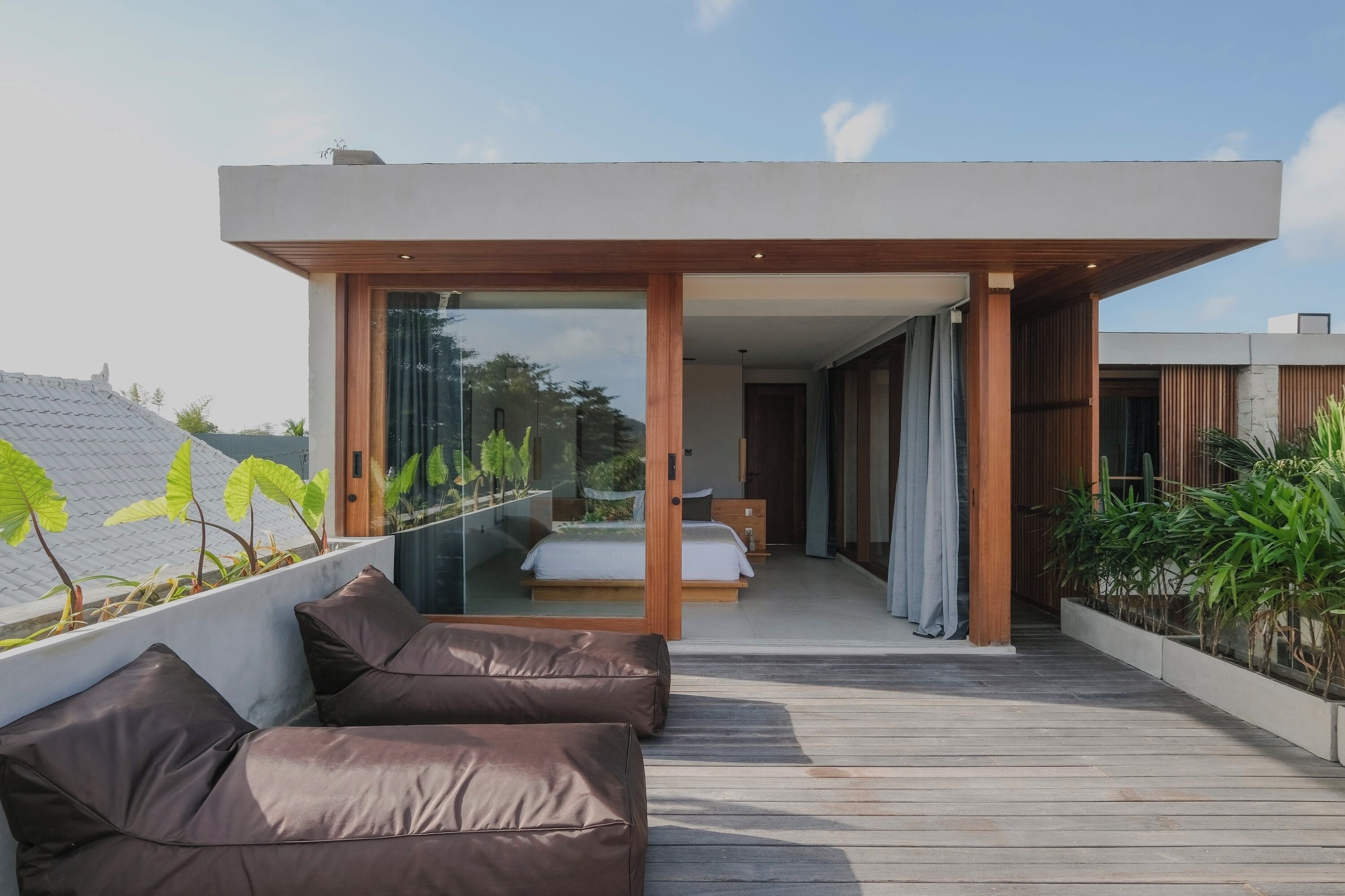 ดีไซน์วิลล่า, วิวสวน | ระเบียง