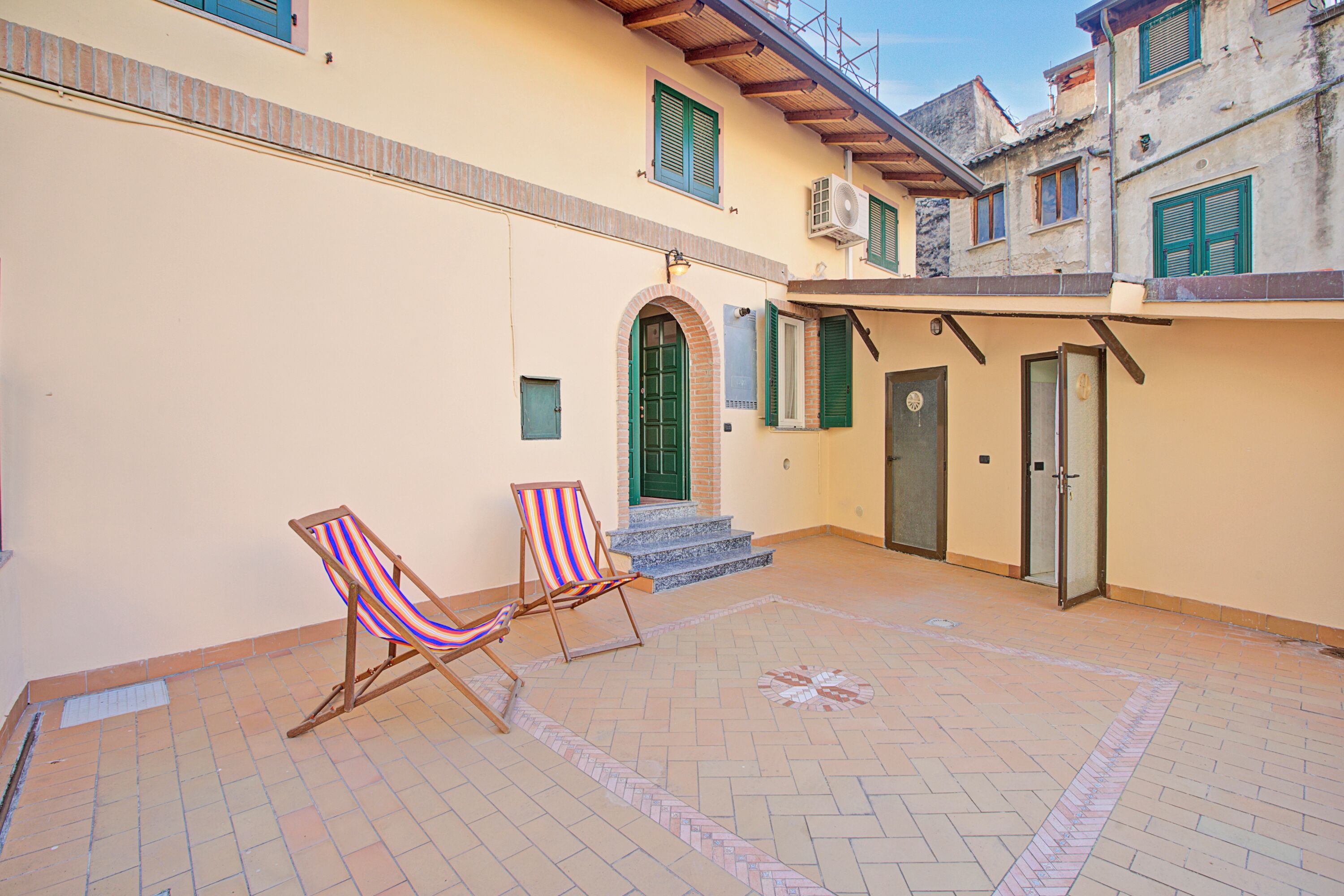 Familienapartment, Mehrere Schlafzimmer (Queen Elena Home Centro Sanremo) | Aussenbereich