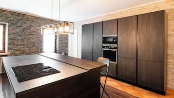 Deluxe-Apartment, KĂŒche