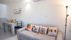 Family Apartment, 1 Bedroom, Microwave (Sea View Historic Center) | Living area - Sea View Historic Center (Sanremo)