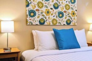 2 soverom, strykejern/-brett, wi-fi (inkludert) og sengetøy