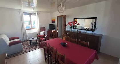 Gßte agréable et tranquille au bord de mer