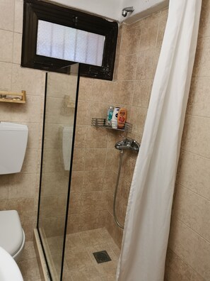 Chambre, 1 chambre, vue jardin | Salle de bain
