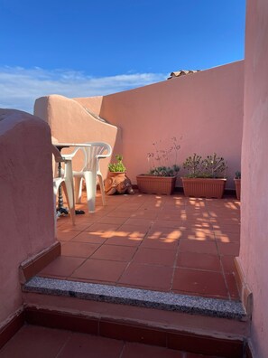 Apartment, 1 Bedroom, Smoking, Patio | Terrace/patio - Seaview Cottage Walk to Beach Sunset Terrace (Trinità d'Agultu e Vignola)