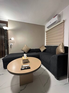 Apartment, 1 Bedroom, Accessible, Smoking | Living area - Stylish Luxe Apartment Fr 0006 (Amman)