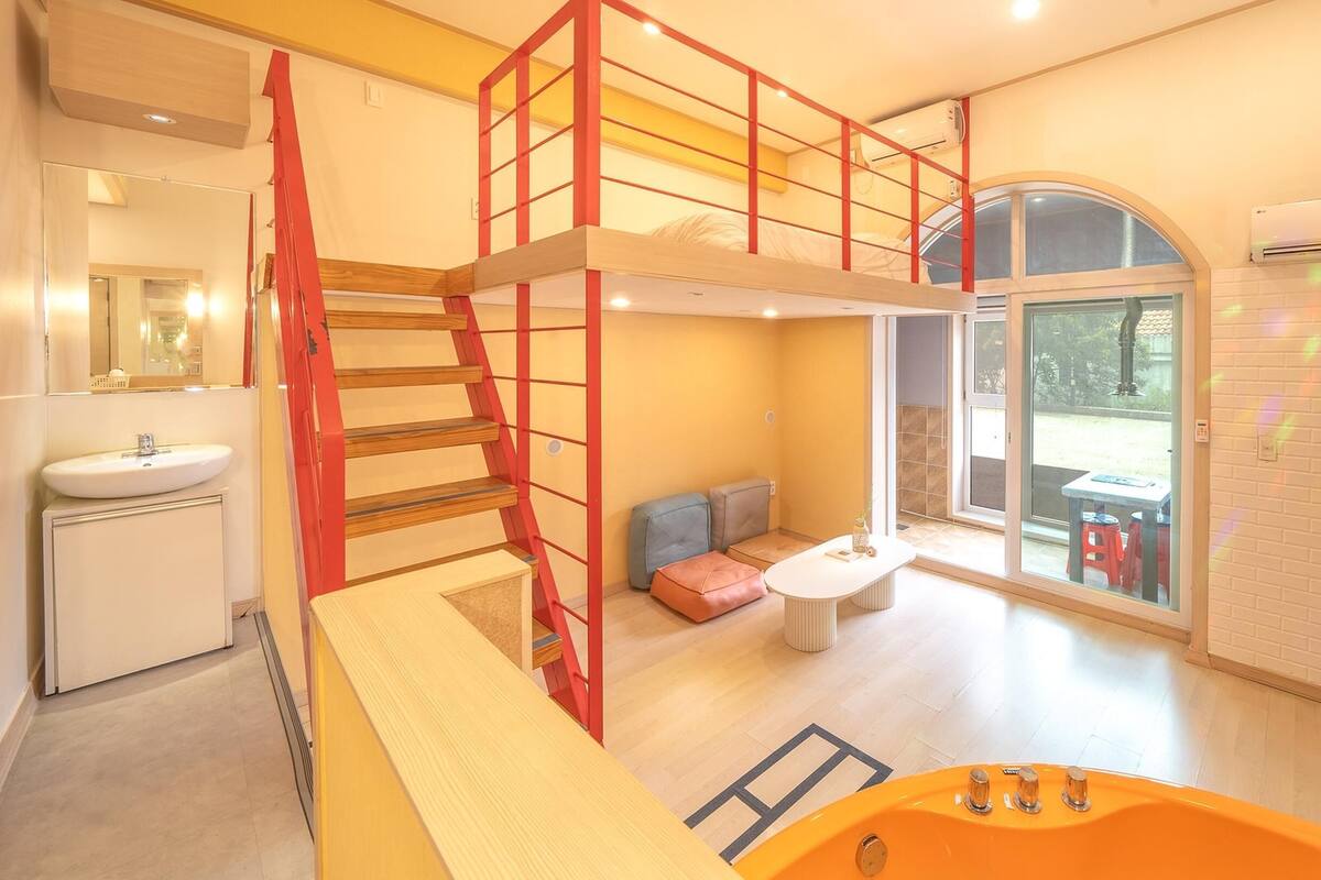 Habitación básica, 1 habitación (Love05) | 1 dormitorio y wifi gratis