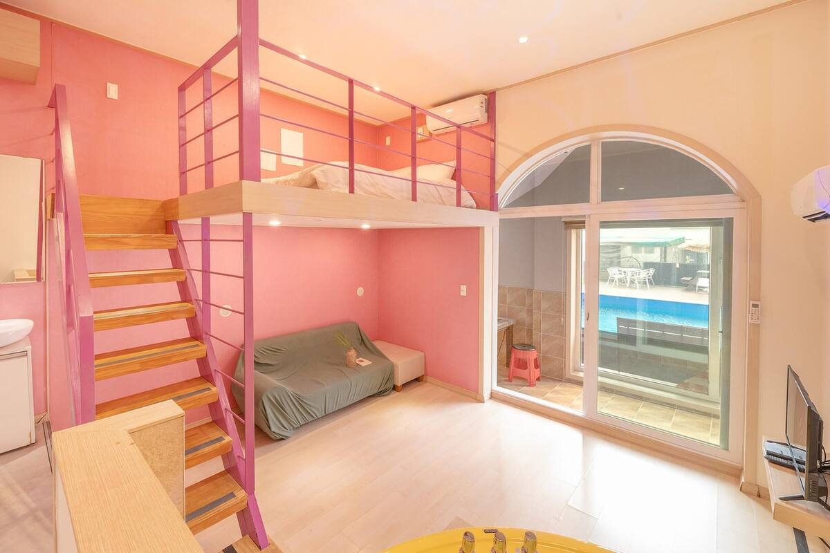 Habitación básica, 1 habitación (Love03) | 1 dormitorio y wifi gratis