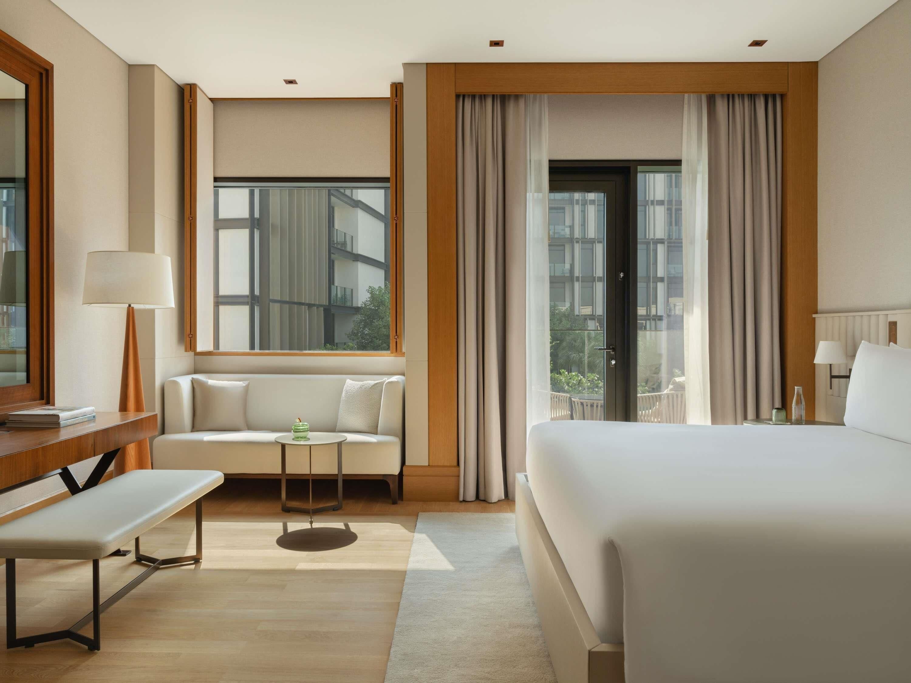 Premium bedding, down duvets, minibar, in-room safe