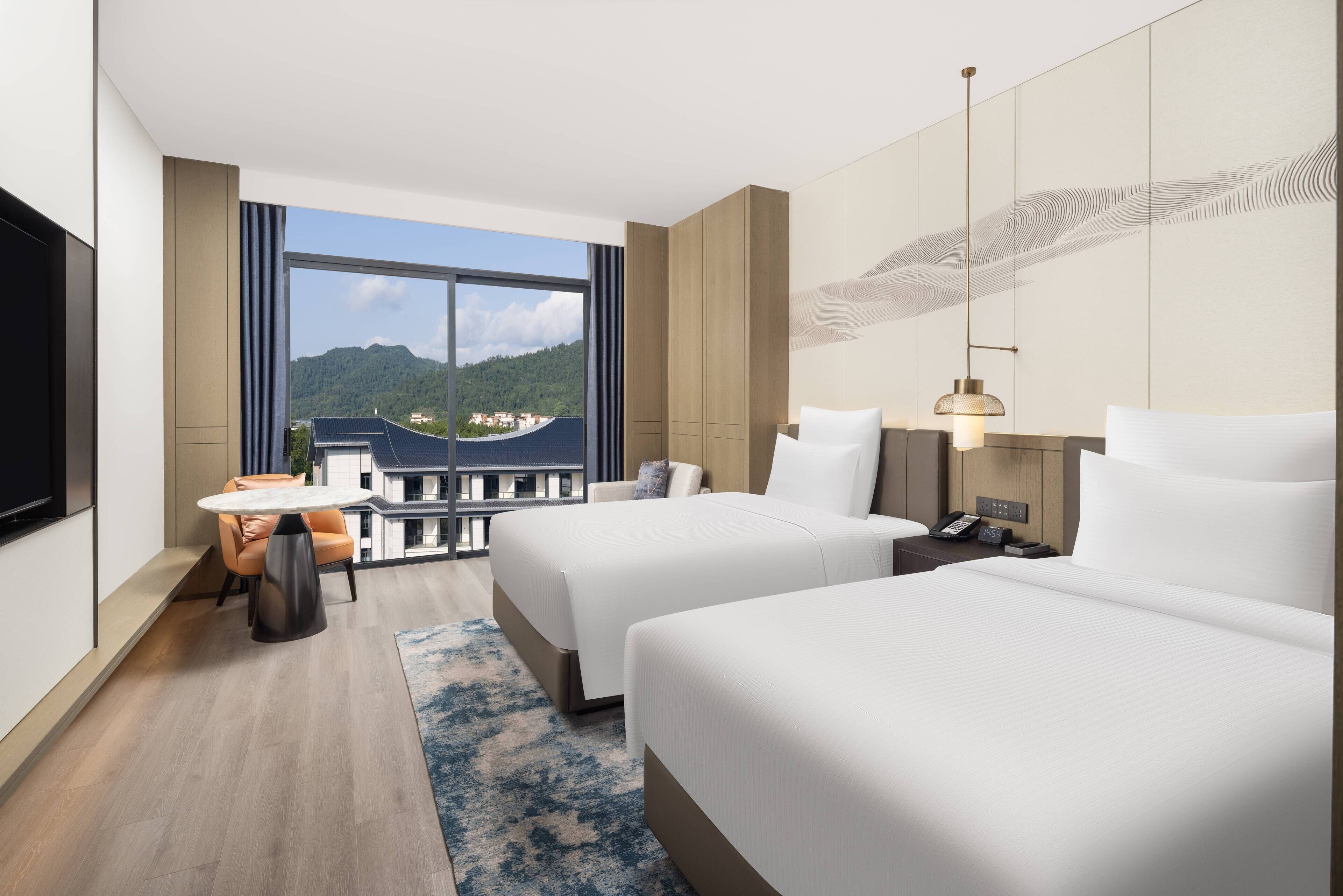 Deluxe Room, 2 Single Beds, Garden View