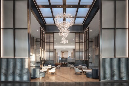 Sala de estar en el lobby
