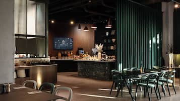 Desayuno buffet diario (EUR 21 por persona)