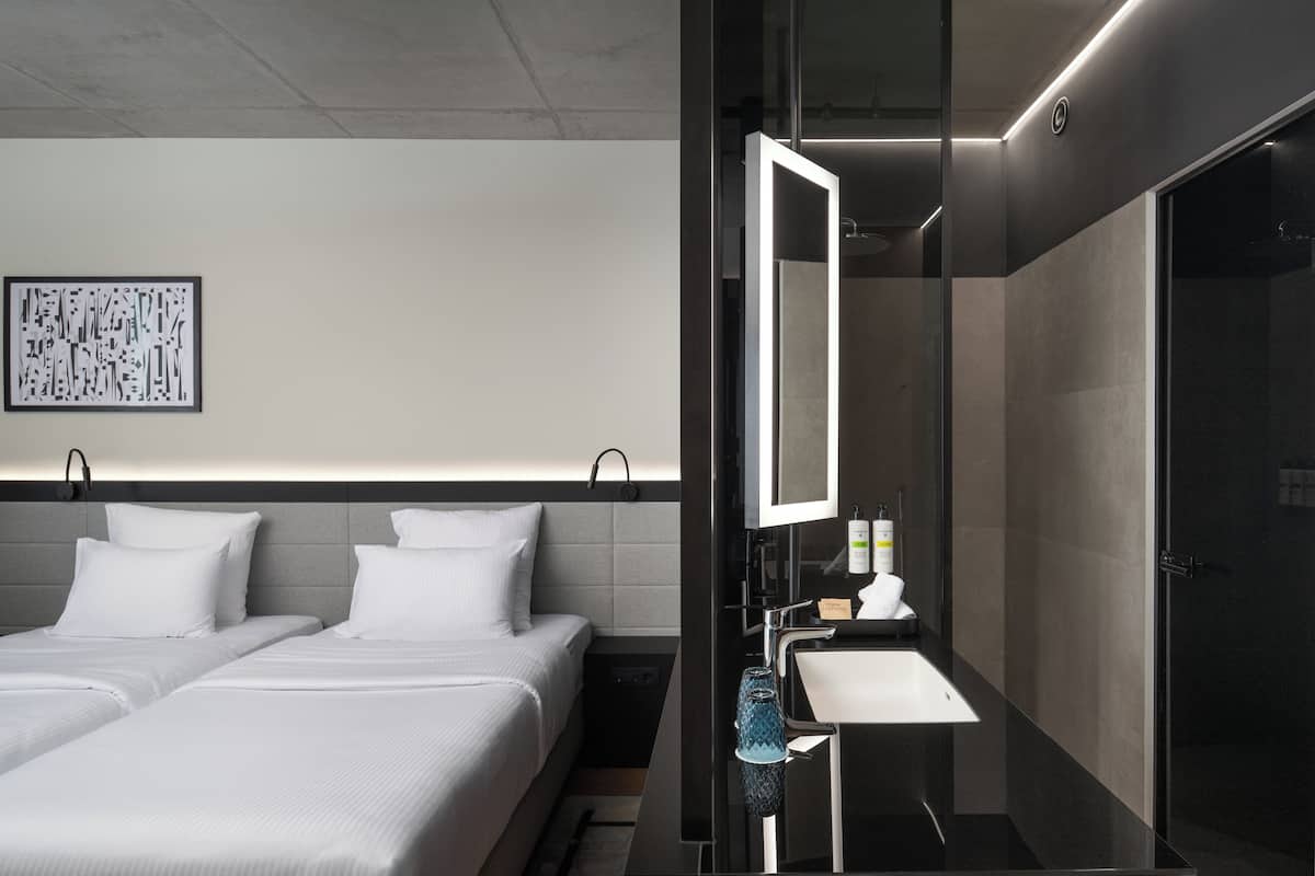 1 habitación, ropa de cama de alta calidad y edredón