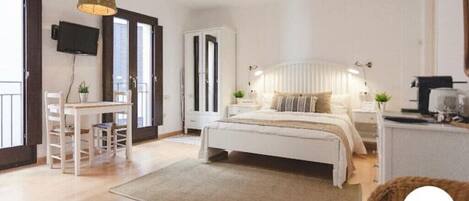 1 dormitorio, tabla de planchar con plancha, wifi gratis y ropa de cama