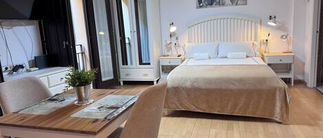 1 Schlafzimmer, Bügeleisen/Bügelbrett, kostenloses WLAN, Bettwäsche