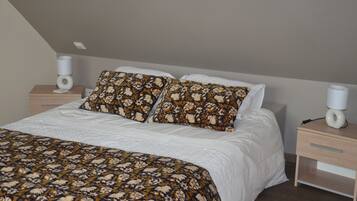 2 slaapkamers, wifi, beddengoed