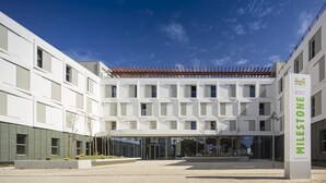 Fassade der Unterkunft