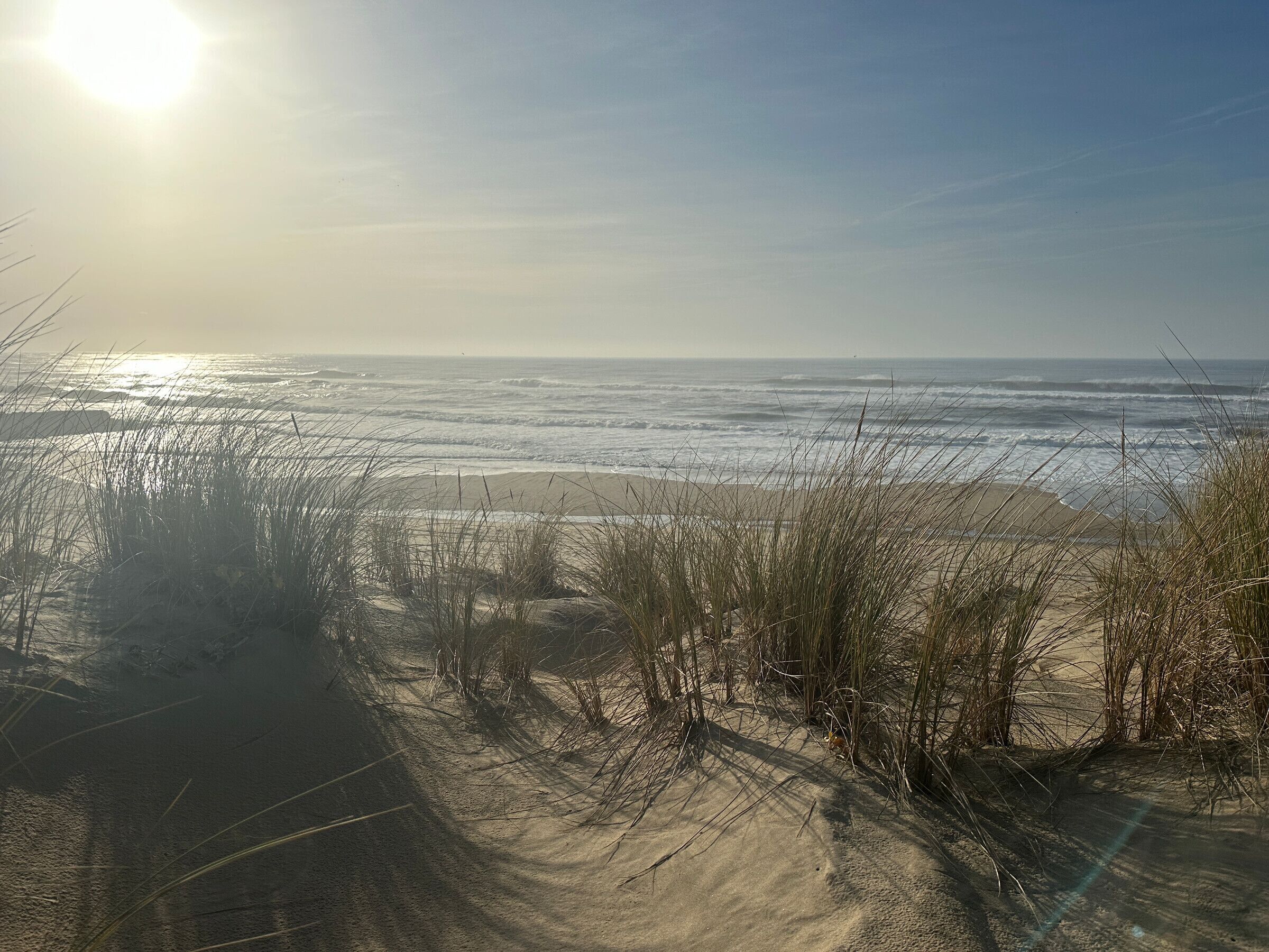 Una spiaggia nelle vicinanze