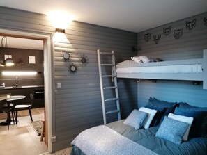 1 bedroom - Charming renovated 2-room apt, on slopes, luxury 3 pers (Pra-Loup)