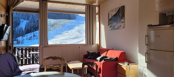 Renovated apartment for 6, on slopes, south balcony
