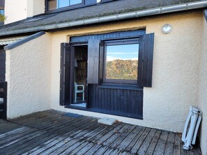 Exterior detail - 2-Room Duplex, Terrace, 8 People, Fireplace, Pra-Loup 1500 (Pra-Loup)