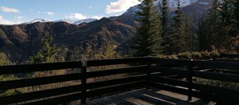 2-Room Duplex 8 People Ground Floor with Terrace and Fireplace in Pra-Loup