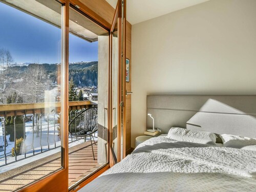 Cozy 37m² Apartment - Sleeps 5 - Near Slopes & Center with Fireplace
