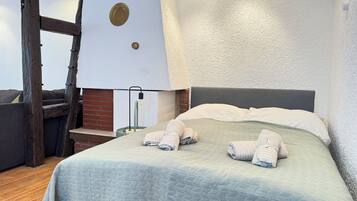 2 chambres, bureau, Wi-Fi gratuit, draps fournis
