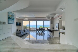 Interior - Seafront Villa 2 - Three Bedroom Villa, Sleeps 6 (Kissonerga)