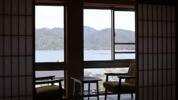 Japanese Style Room (8 Tatami-mats), Non Smoking, Sea View | In-room safe, blackout drapes, free WiFi, bed sheets