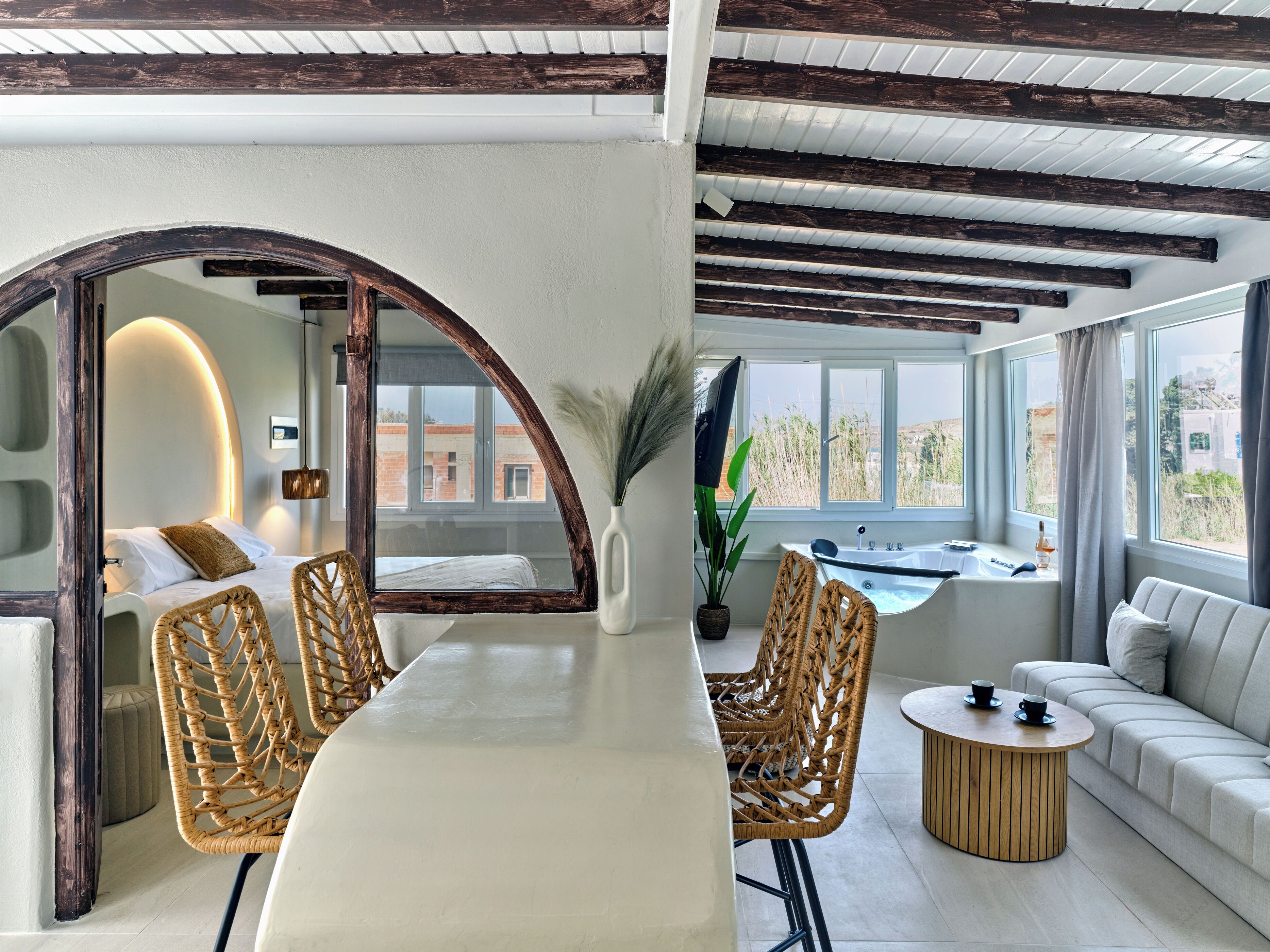 Svit - balkong - utsikt mot staden | Vardagsrum