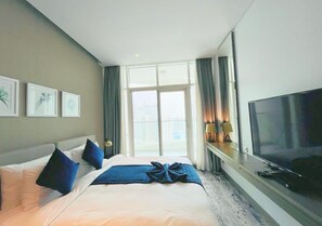 1 soverom, strykejern/-brett, wi-fi og sengetøy