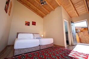 Chalet Superior | 1 kamar tidur dan dilengkapi dengan perabotan berbeda-beda