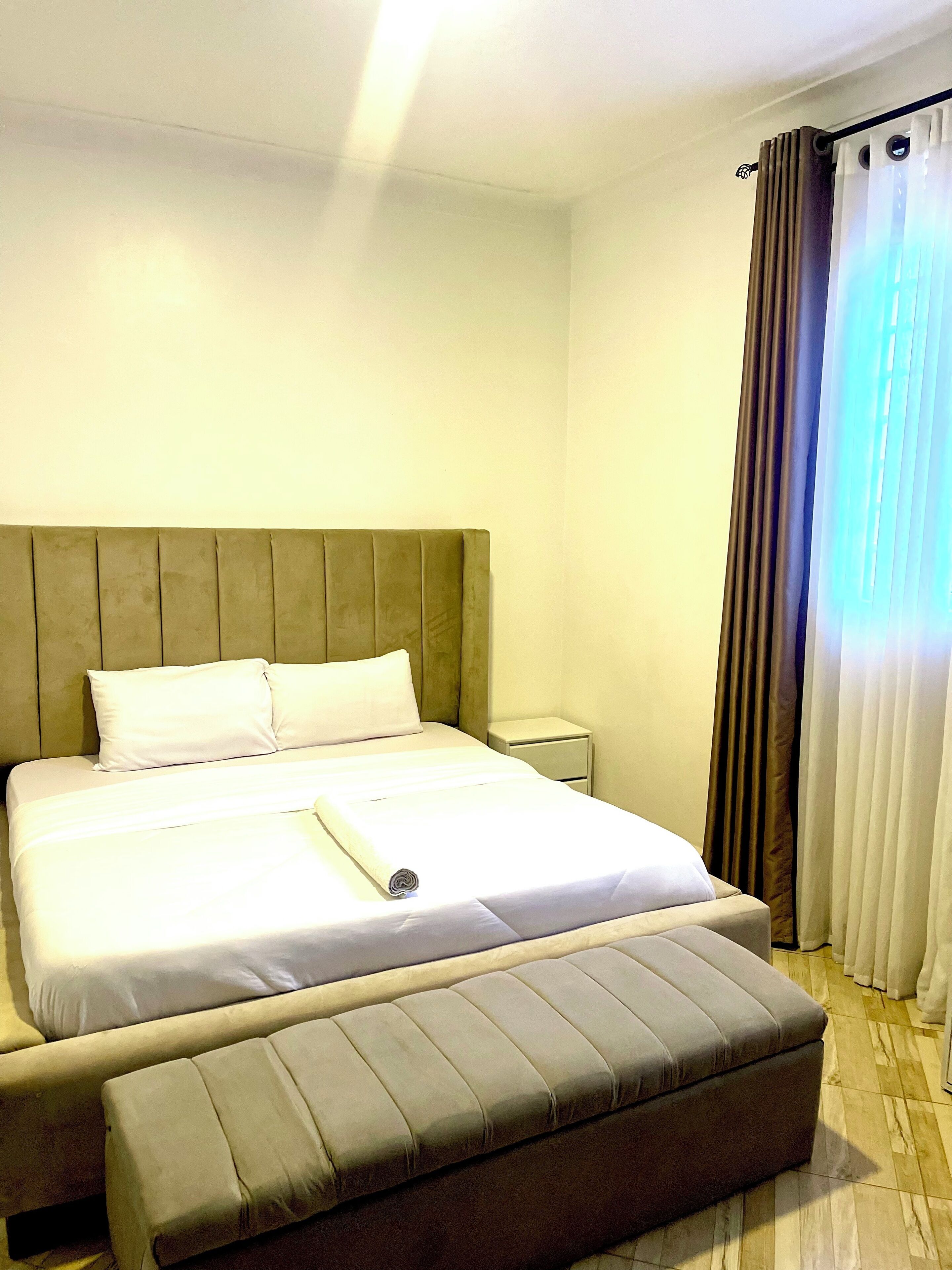 1 chambre, fer et planche à repasser, Wi-Fi, draps fournis